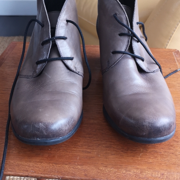 Remonte Dorndorf leather laced ankle boots - Picture 3 of 12